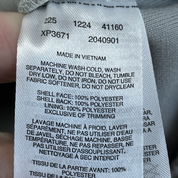 Columbia Women's XL Activewear Sweatshirt Dove H0635 - Picture 7 of 9